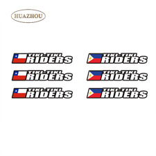 Custom Flag and Name Decals Frame Helmet Stickers for MTB Road Bike Cycling