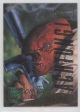 1995 Fleer Marvel Masterpieces Gold Signature Red Skull #140 0k4i