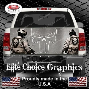 Military Infidel Truck Tailgate Wrap Vinyl Graphic Decal Wrap - Picture 1 of 1