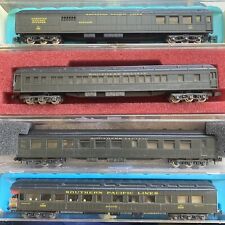 N Scale Southern Pacific Heavyweight Passenger Car Runner Pack Set 4Rd#