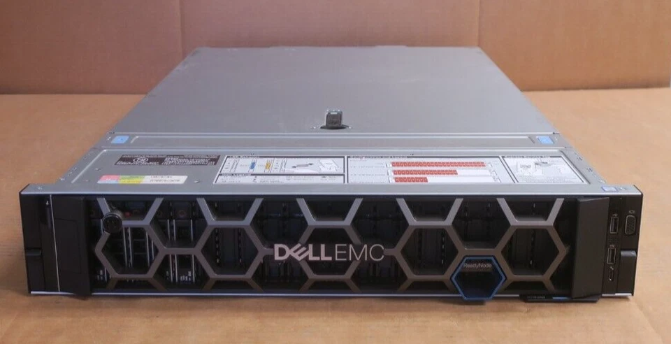 Dell PowerEdge R740xd 2x 8C Silver 4110 192GB Ram 6 x 1TB SSD 24-Bay 2U Server - Image 1 of 3