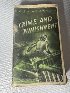 MODERN LIBRARY CRIME & PUNISHMENT DOSTOYEVSKY SC 1950 (Z86) - Picture 1 of 11