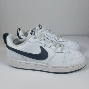 Nike Court Borough Low 2 White Black Sneaker Schuhe Sneaker UK Größe 4 Gebraucht  - Bild 1 von 10