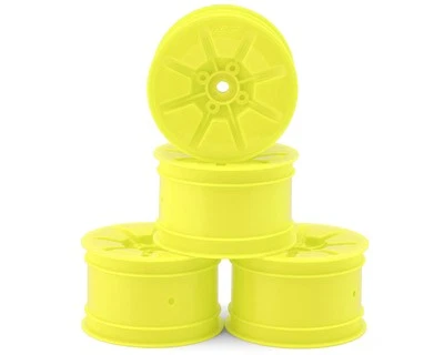 JConcepts Pioneer 2.2 Rear Buggy Wheels (Yellow) (4) [JCO3466Y] - Image 1 of 3