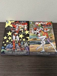 Harley Quinn DC New 52 Hardcover Volume 1 & 2 - Picture 1 of 6