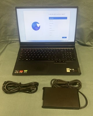 Lenovo LEGION 5 15ACH6 15" AMD RYZEN 7 5800H 8GB DDR4 512GB SSD RTX 3050 Ti - Image 1 of 4