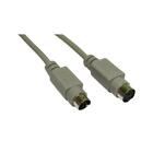 GP1465 PS/2 Extension Cable 6 Pin Mini Din Male to Female Lead 5 Metres
