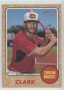 2017 Topps Heritage Minor League Edition First Name Omission Trent Grisham Clark