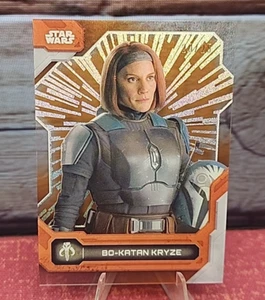 Bo-Katan Kryze 20/25 Hyperspace 2024 Star Wars High Tek Orange Parallel /25 - Picture 1 of 9
