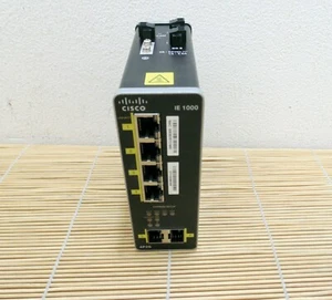 Cisco IE-1000-4P2S-LM IE1000 4 FE Copper PoE+ ports 2 GE SFP uplinks - Bild 1 von 1