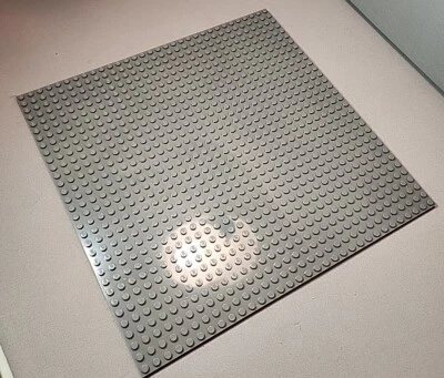 32 x 32 tacos 10x10" gris ladrillos de construcción placa base bloques de construcción tablero Foto 1 de 4