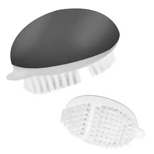 2 Pack Vegetable Brush Noslip Potato Scrubber Veggie Brush Hard And Firm Bristle - Picture 1 of 7