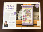 Pretty Birdhouse Wallhanging Cross Stitch Chart From A Magazine