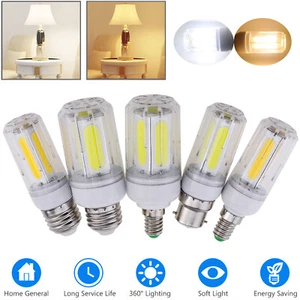 Corn COB LED Bulb E26 E27 E12 B22 E14 12W 16W Super Bright Lights For Home Decor - Picture 1 of 17