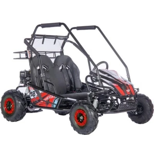 MotoTec Mud Monster XL 212cc 4-stroke 2 Seat Go Kart, Full Suspension | Red ✅ - Picture 1 of 8
