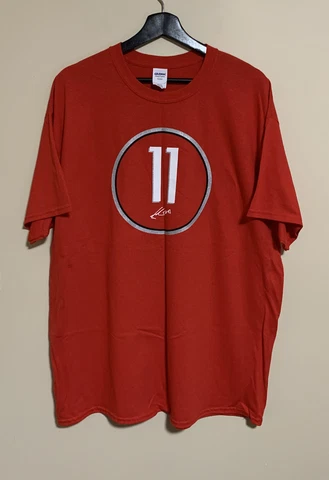 Houston Rockets Yao Ming Jersey Retirement T Shirt NBA Size XL Cover