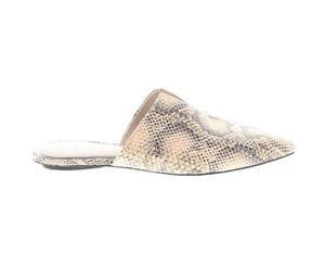 Paige Size 7 Womens Leather Mule/Slides Snake Embossed Goat Leather - Picture 1 of 3