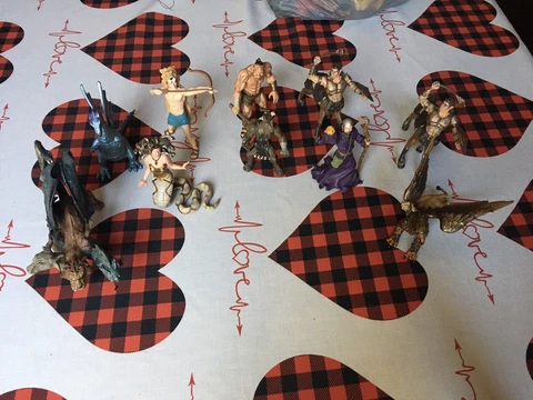 Safari / Fantasy Figures Lot Medusa Hercules Cyclops & more ! Cover