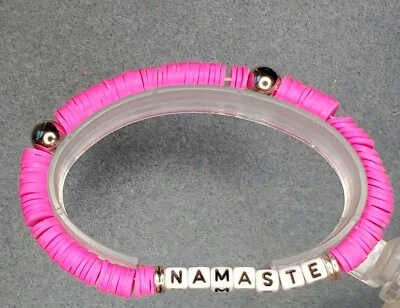 弹力串珠Namaste手链 — 第 1/4 张图片