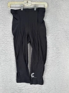 Cannondale Cycling Shorts Womens Medium Black Capri Padded Nylon Spandex Blend - Picture 1 of 13