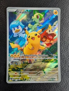 Pikachu - SVP027 Black Star Promo (Pokemon) Illustration Rare - Picture 1 of 2