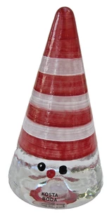 Kosta Boda Atoll Weihnachtsbaum Noel Santa signiert AE Anna Ehrner Schweden - Bild 1 von 6