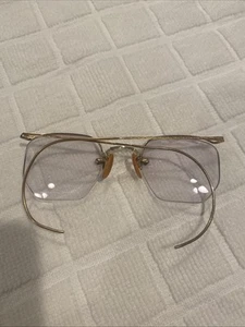 GAFAS VINTAGE COC 1/10 ORO 12KT RELLENAS - Imagen 1 de 9