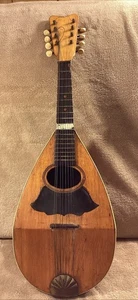 Antique Potato Bug Bowl Back 8 String Mandolin PARTS/ REPAIR 25” - Picture 1 of 20