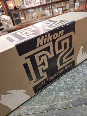 Cargador de película a granel Nikon MF-1 250 exp trasero F2 F2AS F2SB F2A F2T F2H MF1 COMO NUEVO Foto 1 de 4