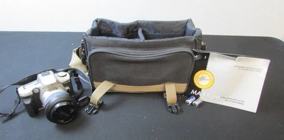 Minolta Maxxum 5 35mm SLR Film Camera w/ AF 28-80mm Lens in Case B5 - Image 1 of 3