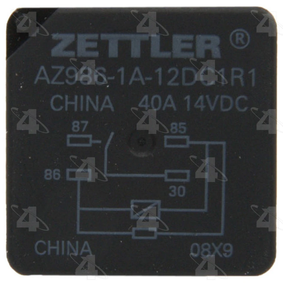 For 2003-2007 Cadillac Escalade ESV Engine Cooling Fan Motor Relay 4 Seasons - Image 1 of 4