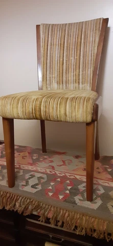 MIDCENTURY MODERN HEYWOOD WAKEFIELD C3596A UPHOLSTERED DINING OCCASIONAL CHAIR Cover