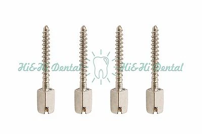 50Pcs Hi&Hi Dental #L1 Stainless Steel New Dental Screw Post for Root Canal - Image 1 of 3