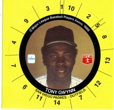 Tony Gwynn #27A 1989 Cadaco Square