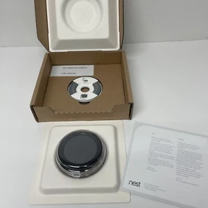 Termostato de aprendizaje Nest T3007SSF 3a generación plateado programable - Imagen 1 de 6