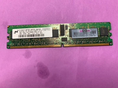 HP 416356-001 1 GB PC2-5300 DDR2 SDRAM Server Memory 405475-051 - Image 1 of 4