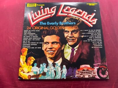 P5-45 THE EVERLY BROTHERS Living Legends - 1972 - WW 5027 - IMPORT ENGLAND - Image 1 of 4