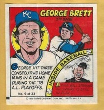 1979 TOPPS CHEWING GUM BASEBALL COMICS CHEWING GUM WRAPPERS U-PICK