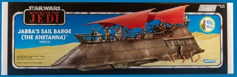 jabba sail barge Star Wars Haslab Return Jedi Kethanna Kenner Cover