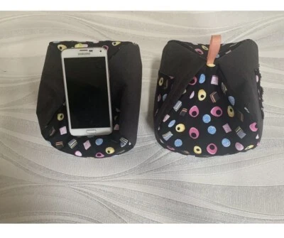 Retro Sweets  XL Mini Phone Holder Cushion Stand - Image 1 of 4