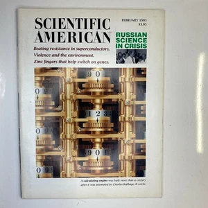 Scientific American Magazine 1993 February High Temperature Superconductors - Picture 1 of 2