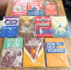Lot von 10 religiösen spirituellen Büchern von Broadman Press 1981-1983 - Hadcover - Bild 1 von 12