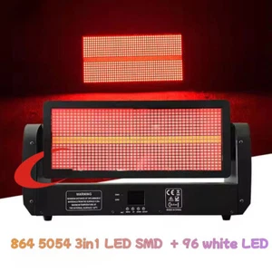 Party Effect 960pc RGB Full Color DMX LED Flash Shaking Head Stage Strobe Lights - Picture 1 of 8