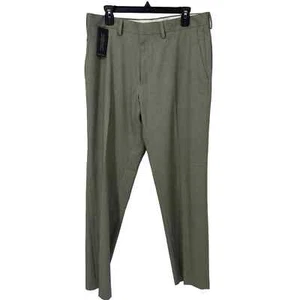 NWT Kenneth Cole Reaction slim stretch dress pants Men size 36x32 oatmeal - Picture 1 of 9