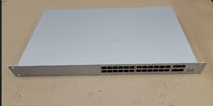 Cisco Meraki (MS120-24P-HW) USED 24-Ports Ethernet Switch UNCLAIMED - Afbeelding 1 van 2