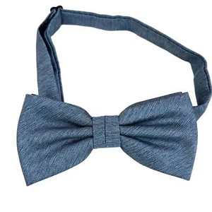 Blue Adjustable Bowtie 4.5" - Picture 1 of 6