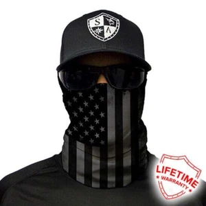 Salzrüstung Verdunkelung amerikanische Flagge Gesichtsmaske Schild Sturmhaube Nackengamasche - Bild 1 von 7