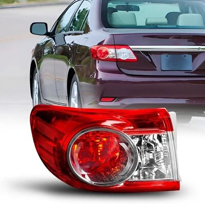 Conjunto de luz trasera roja de freno trasero lado del conductor para Toyota Corolla 2011-2013 Foto 1 de 4
