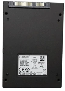 Kingston SA400S37/960G 960GB Sata 2.5" SSD Solid State Drive 96% Health - Afbeelding 1 van 2