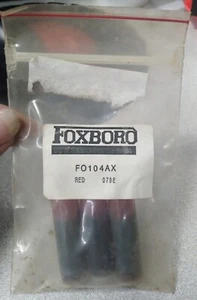 NEW Lot of 26 FOXBORO Red Chart Recorder Ink Type 1500 Capsules - Picture 1 of 2